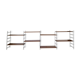Vintage wooden string shelves