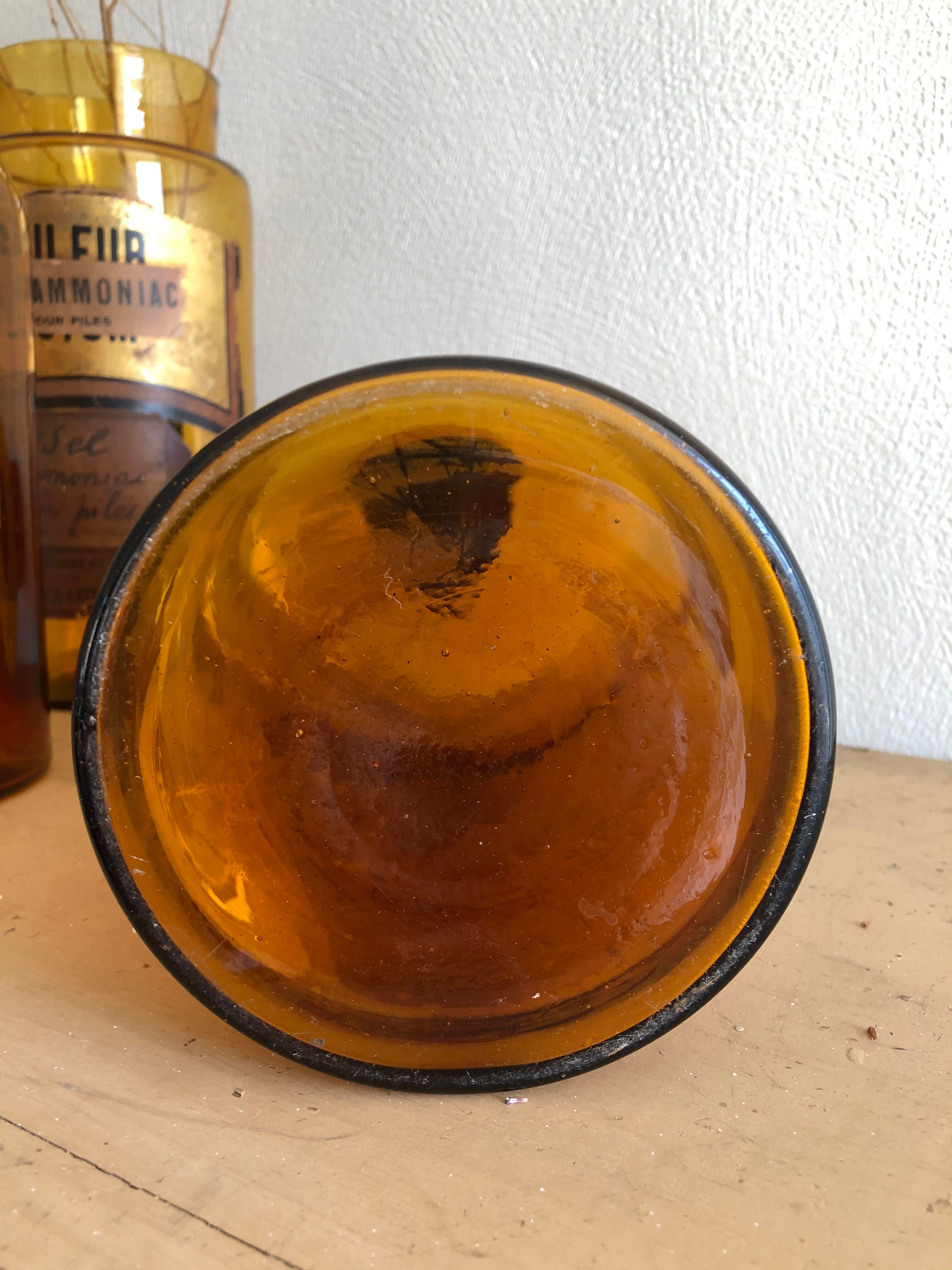 Old bottle of pharmacy "rose water"