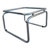 Tubular steel table from the 70s