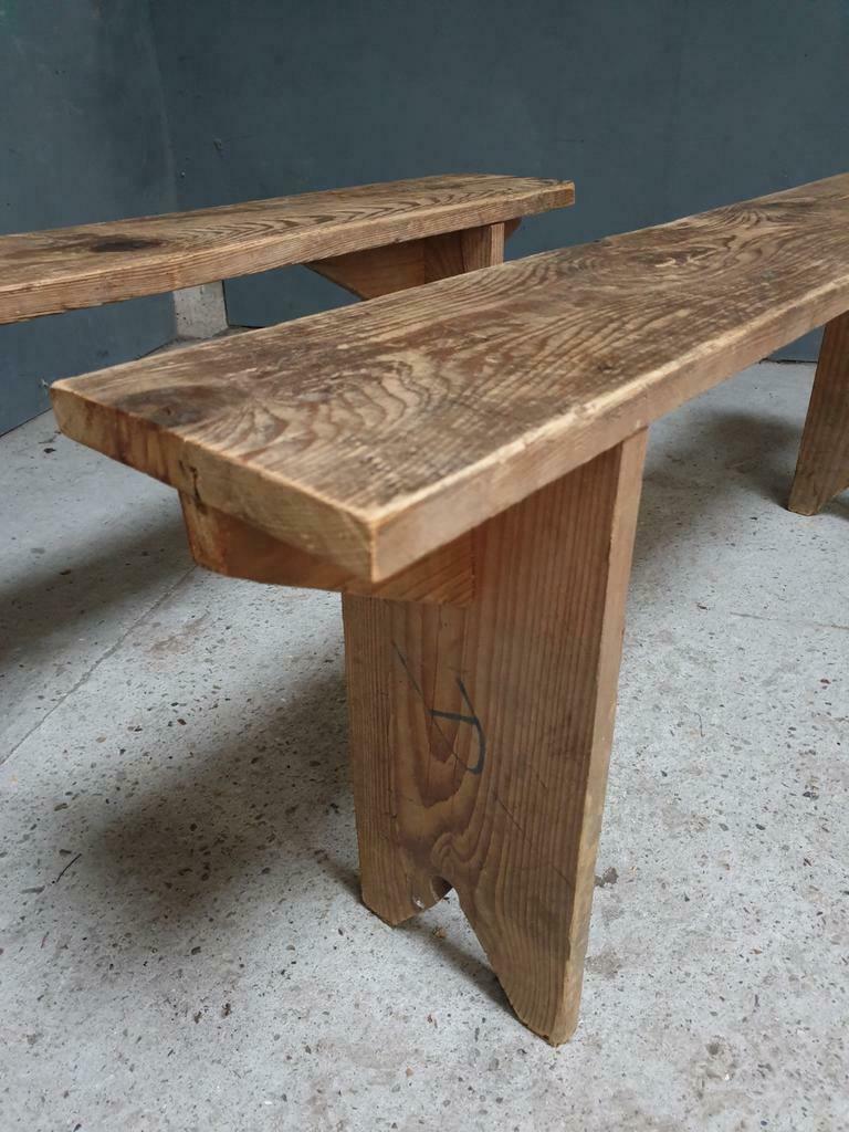 Old flea bench sidetable pine