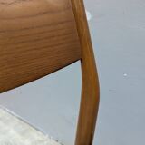 4 Scandinavian teak chairs