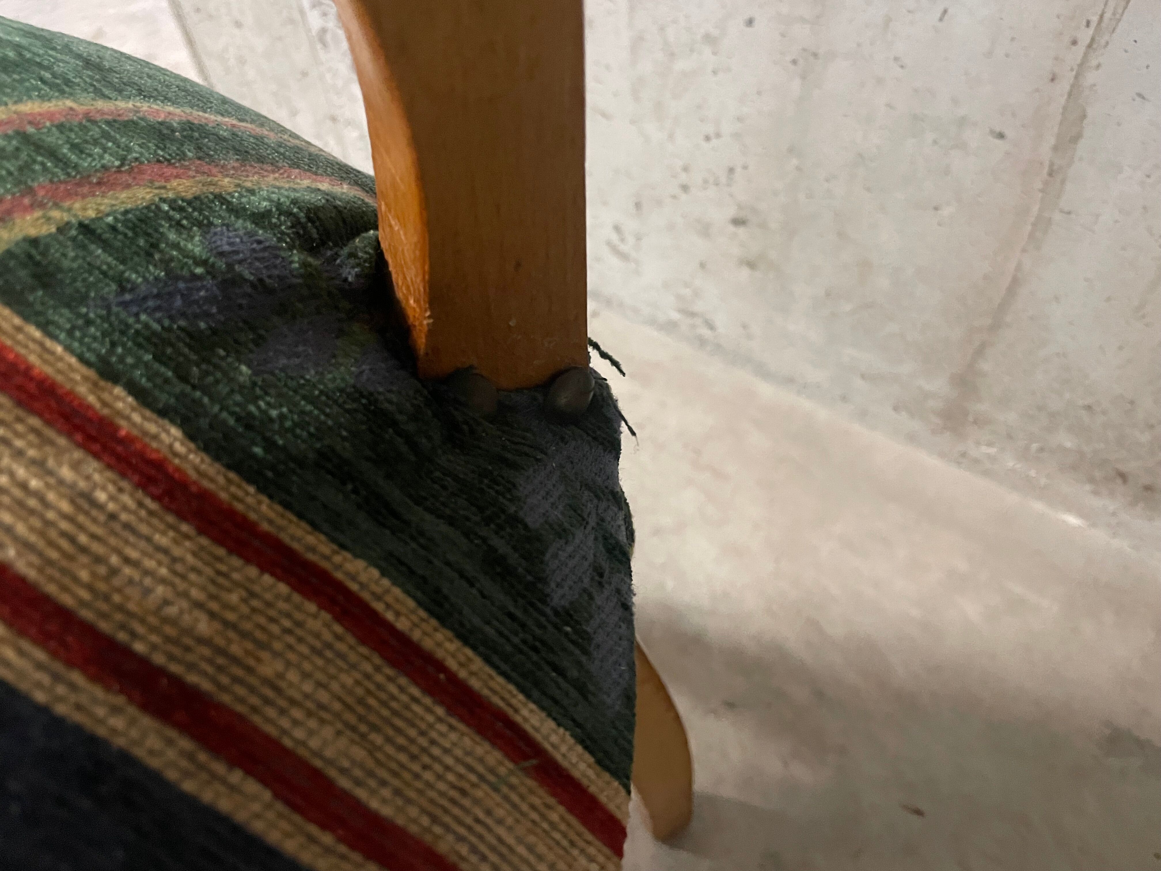 Fauteuil bridge années 50