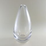 Vase drop of Vicke Lindstrand for Kosta Glasbruk Sweden - 1950-60's