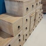 Furniture with many drawers