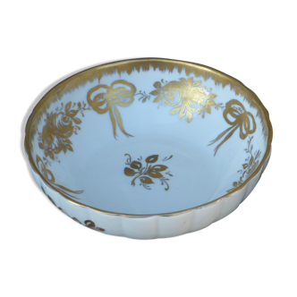 Cup Pillivuyt Porcelain of France white and golden