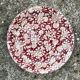 Faience flower plates