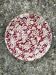 Assiettes fleurs en faience