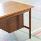 Säffle Möbelfabrik vintage walnut desk