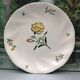 Lots of 6 flat plates model embrun, with floral motifs. Stamped Salins France