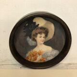 Portrait à l'huile