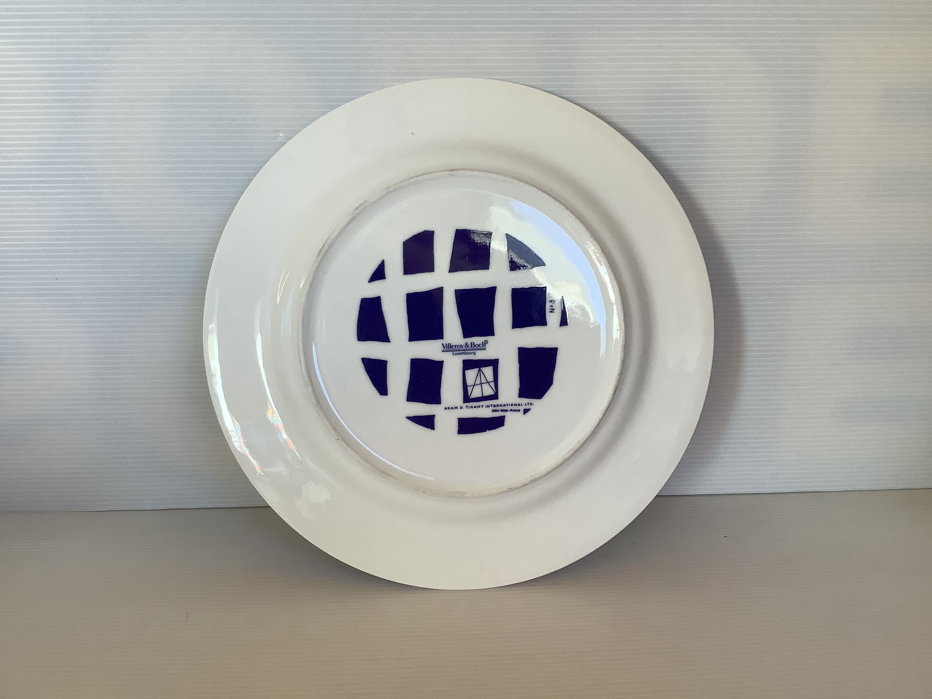 Assiette Adam D Tihany international Villeroy et boch