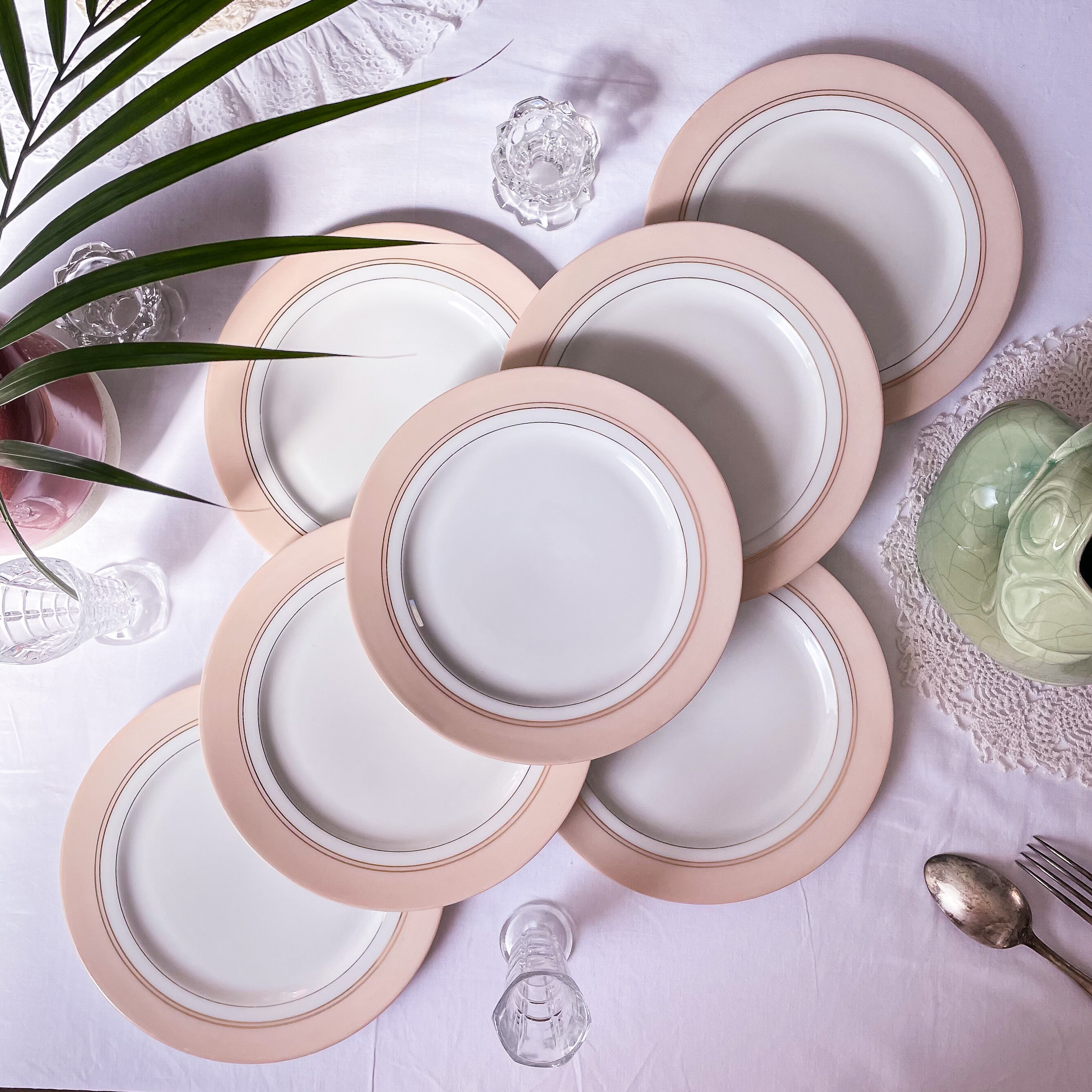 Limoges porcelain service