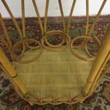 Vintage rattan dessert