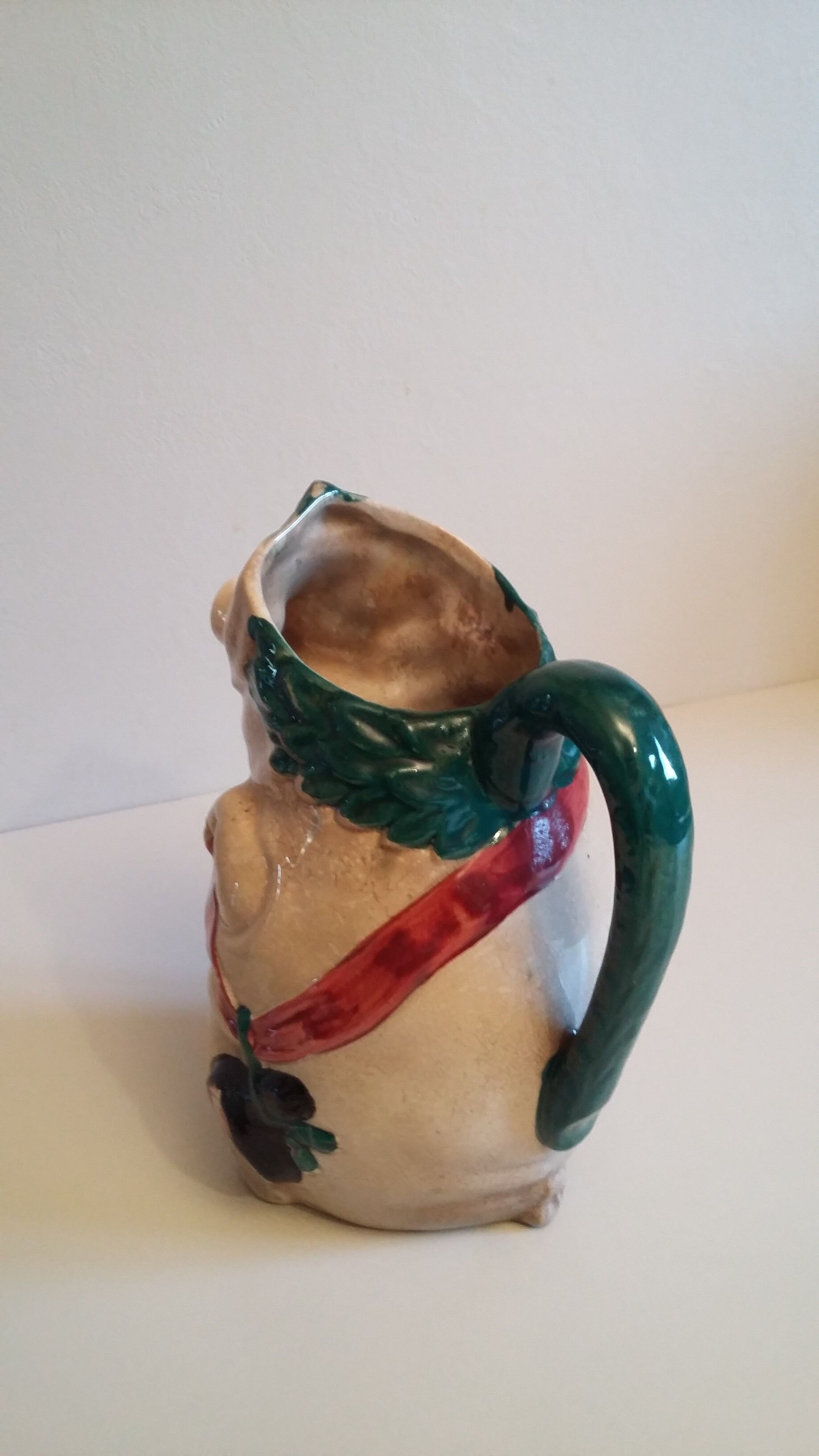 Orchies little pig earthenware pitcher