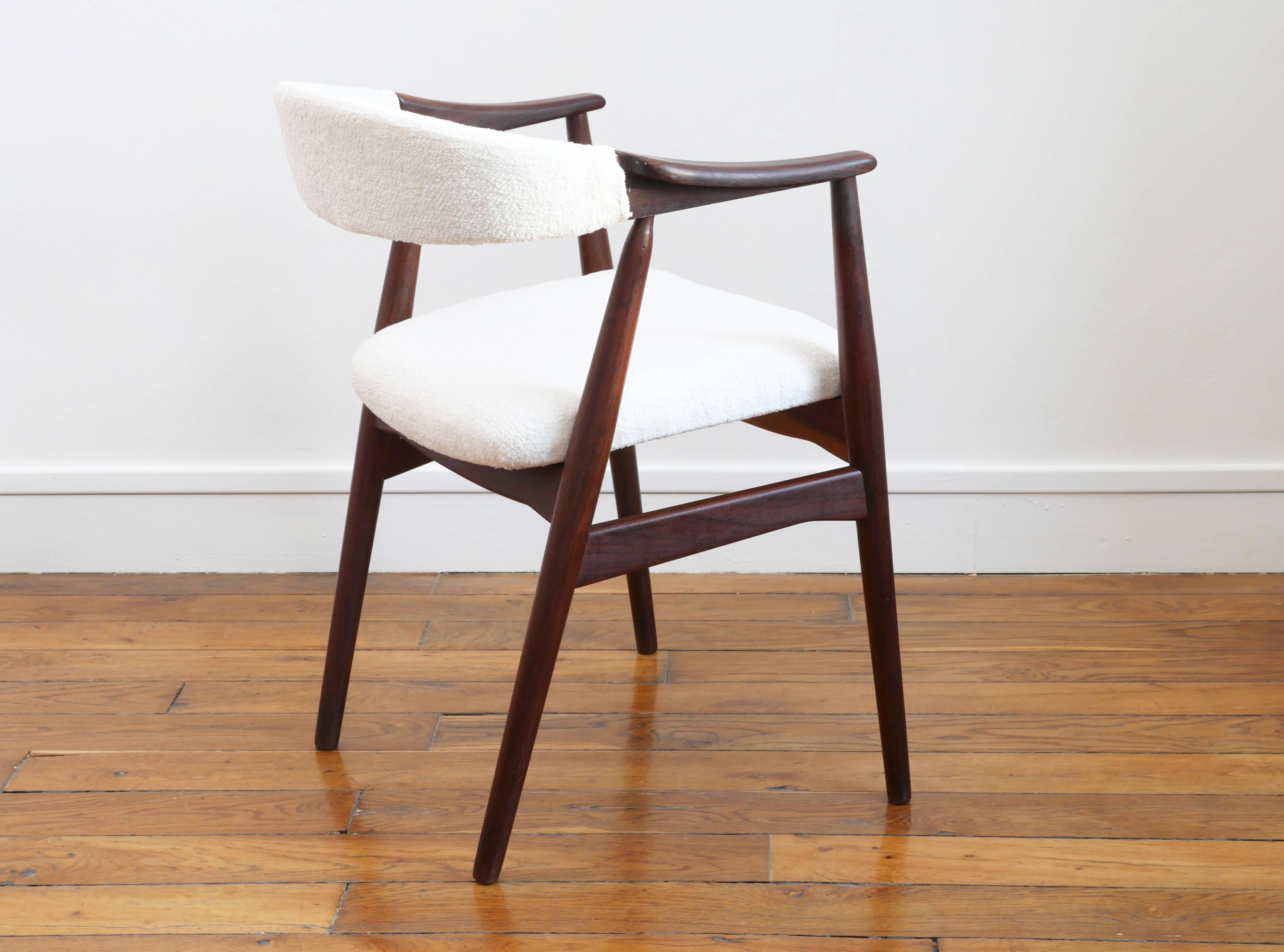 Fauteuil – thomas harlev - farstrup stolefabrik - restauré