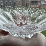 Lausitzer Glaswerke, East German (GDR) Crystal Glass Serving Bowl, Medea Design by R. Koschnick