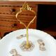 Antique porcelain cake stand