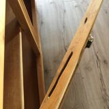 Meuble bois naturel et cannage