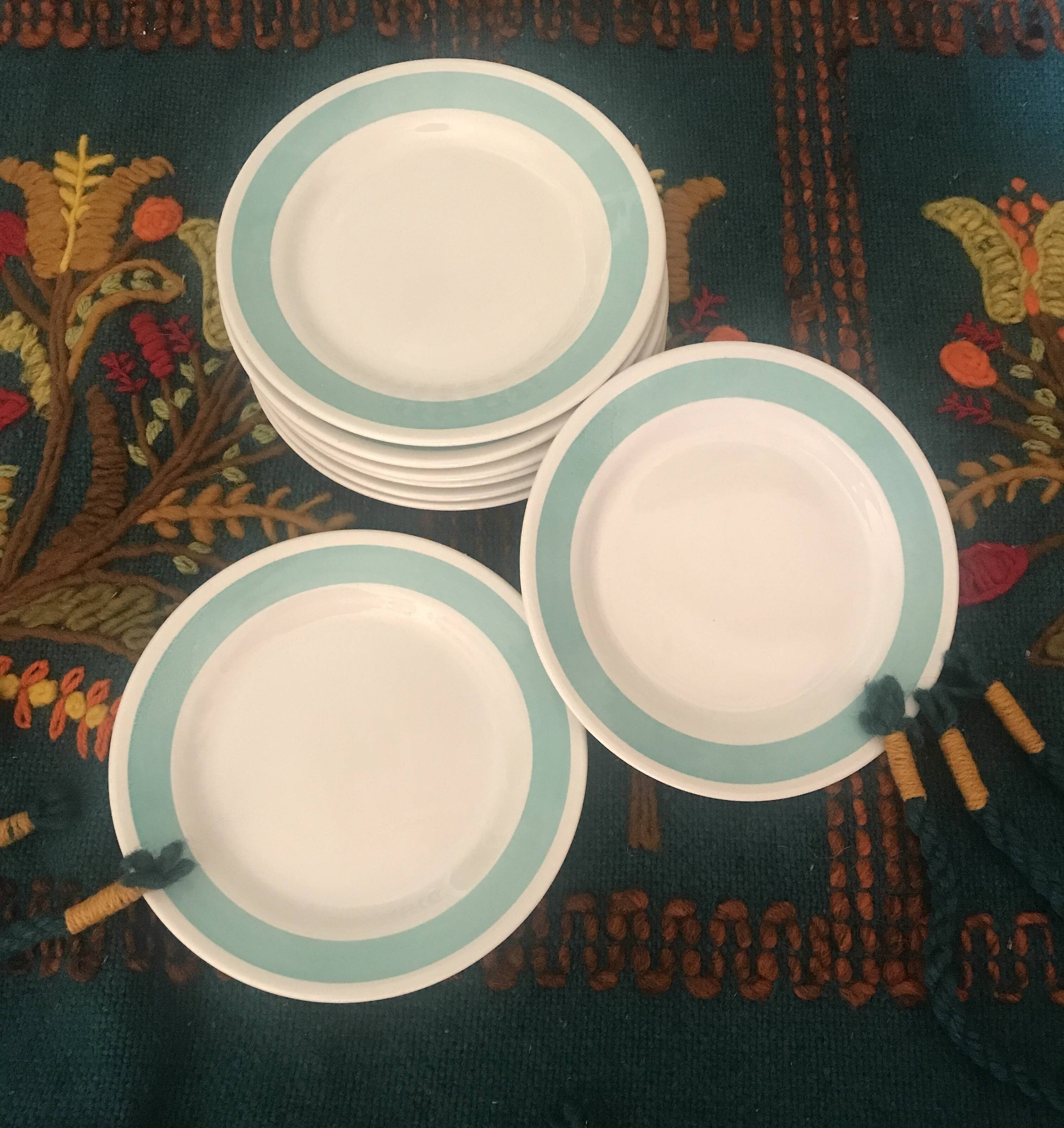 Oxford dessert plates