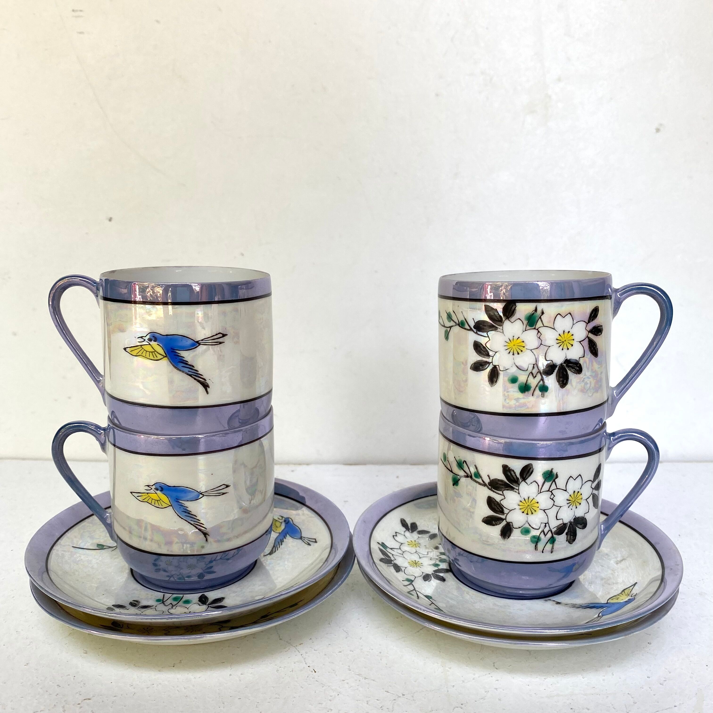 Japanese porcelain cups