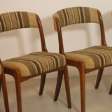 Pair of restored Baumann gondola chairs from the 60s.