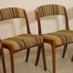 Paire de  chaises gondole Baumann année 60 restaurées.