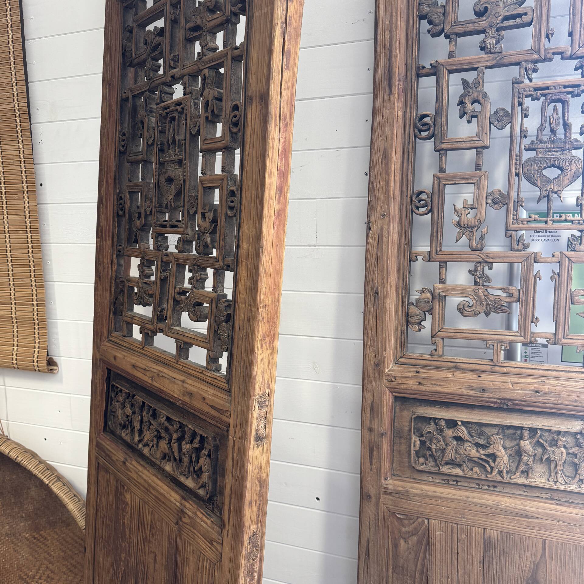Suzhou - Ancient Chinese gate in pine no. 2