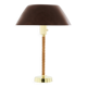 Lisa Johansson-Pape lampe senator laiton et cuir 1950