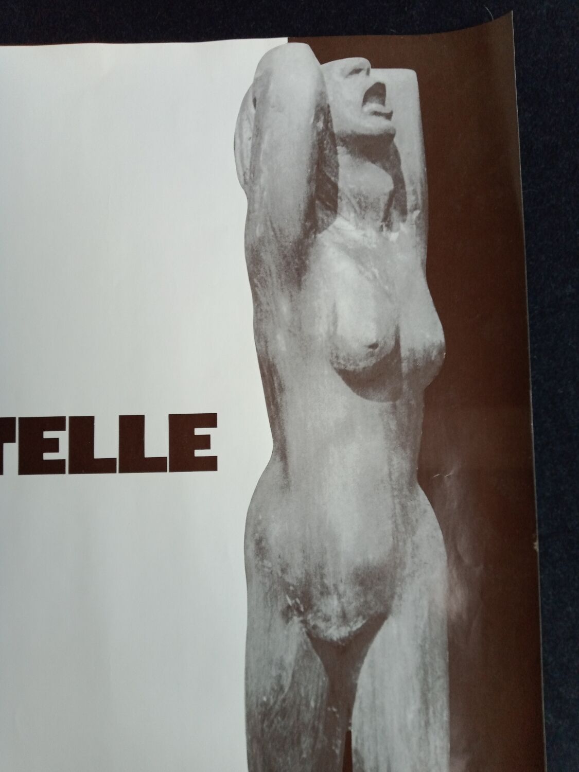 Exhibition poster Autographed cutter