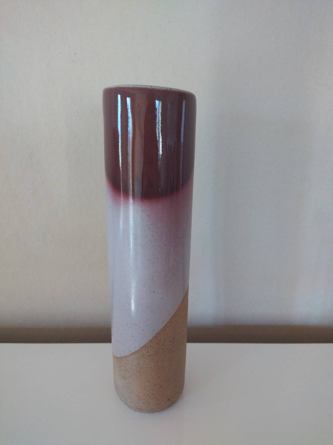 Habitat ceramic roller vase