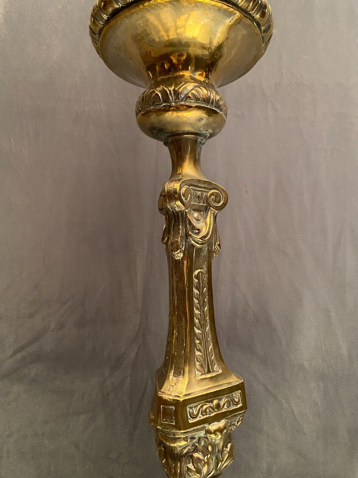 Period picnic Regency brass mounted with electricity