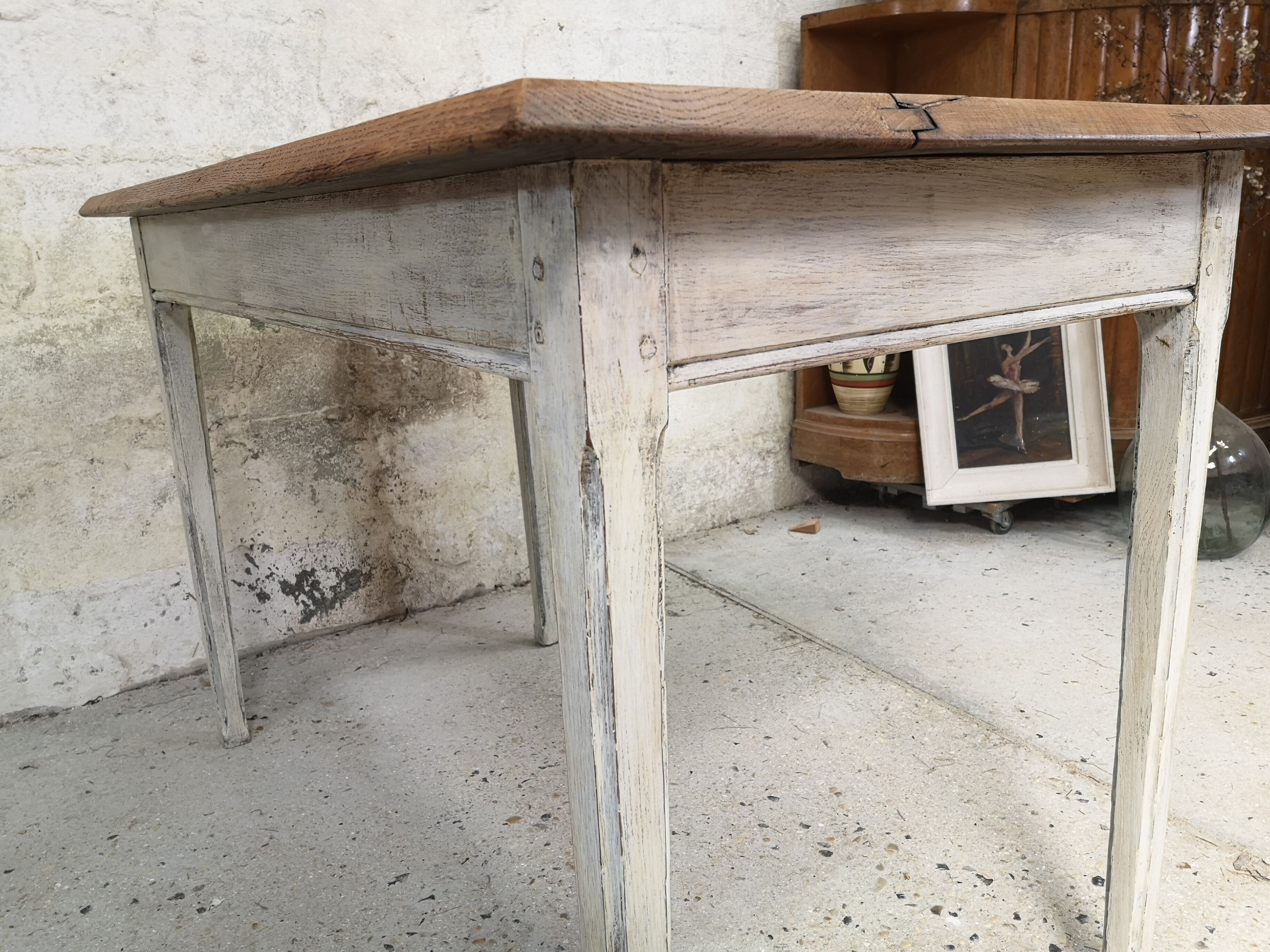 Old bistro table
