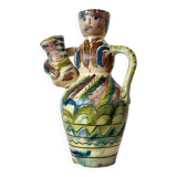 Anthropomorphic ceramic vase