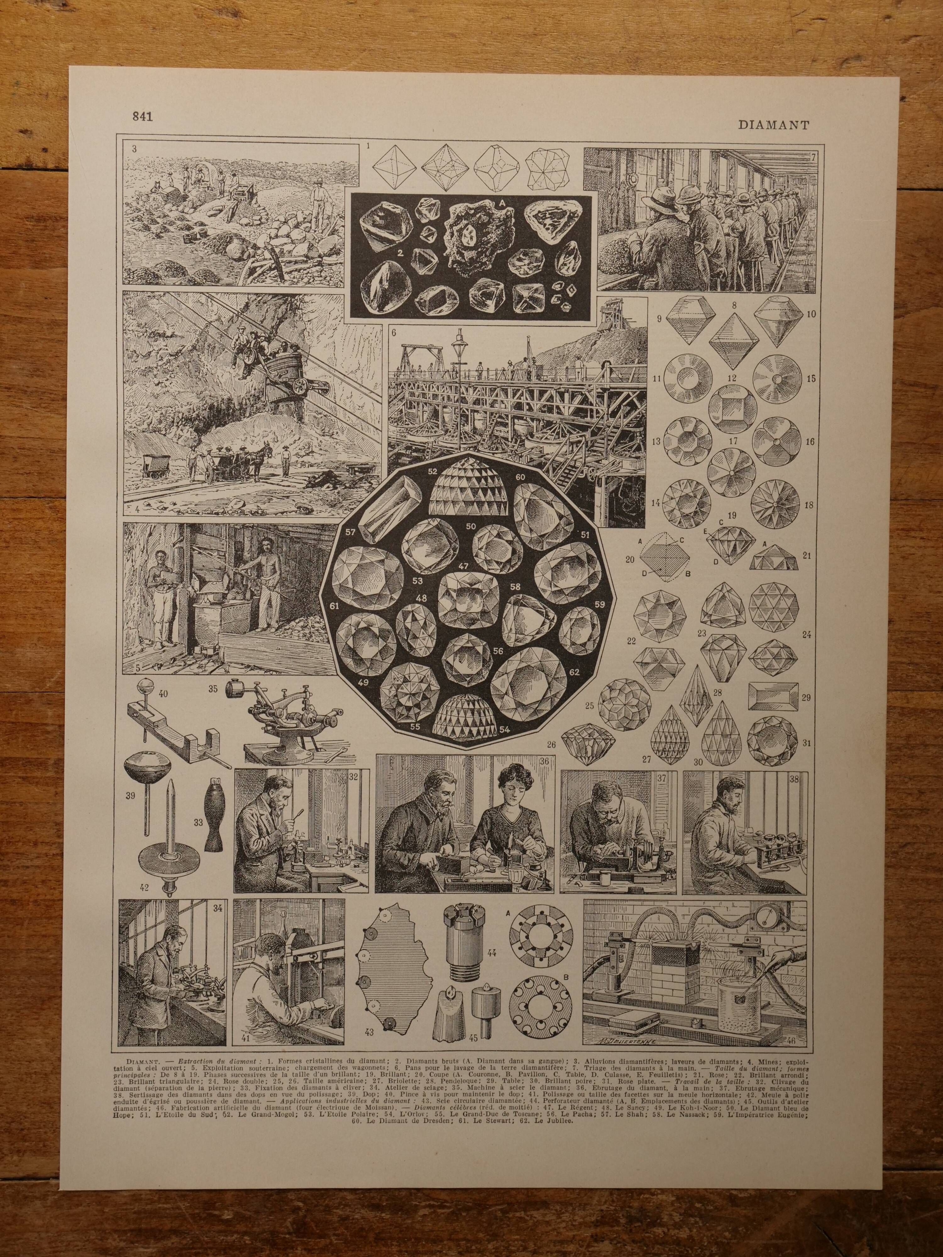 Set of 12 original lithographs