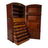 Starbay nautical steamer trunk campaign desk – 20th century