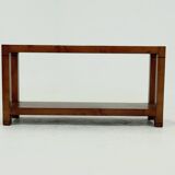 Table console Art Déco avec marqueterie en coromandel des années 1930