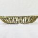 Vintage bronze fruit basket design austrian year 50