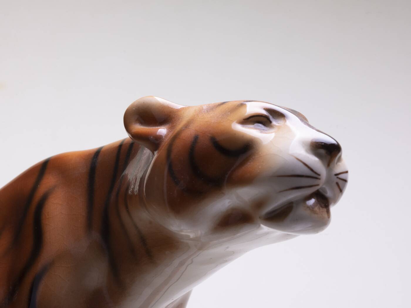 Tiger, Royal Dux, 1960s, Czechoslovakia