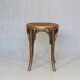 Low bistro stool by Mundus circa 1910 art nouveau.