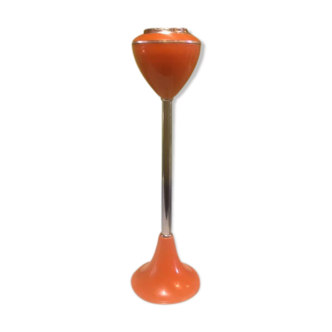 70s metal stand ashtray