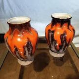 Pair of Baudin vases