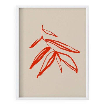 Botanical illustration giclee print, 50x70