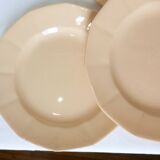 4 dessert plates by Digoin Sarreguemines