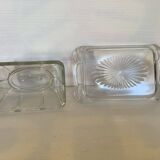 Old art deco bell butter dish