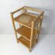 Table de chevet en rotin