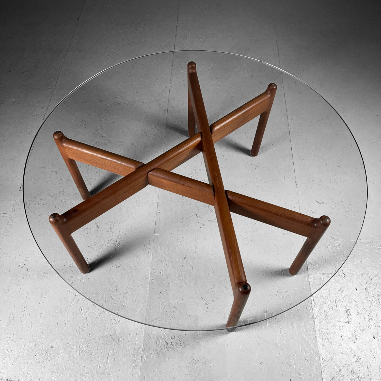 Coffee table Niels Bach Denmark 60s