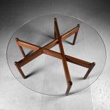 Coffee table Niels Bach Denmark 60s