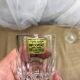 Set of 8 cut glass shot glasses France Arcoroc