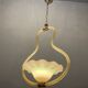 Yellow Italian Murano Glass Pendant Light