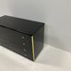 Black lacquered chest of drawers